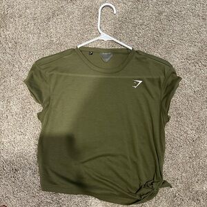 Olive Green Women's Top